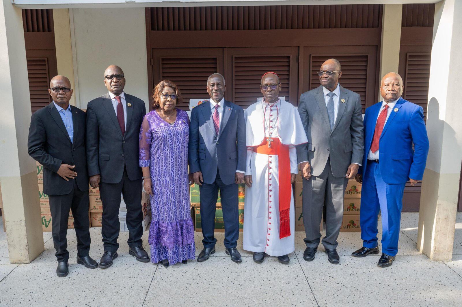 CIV/Adama Bictogo en visite de courtoisie chez le cardinal Dogbo Bessi : «Nous avons besoin de prière»