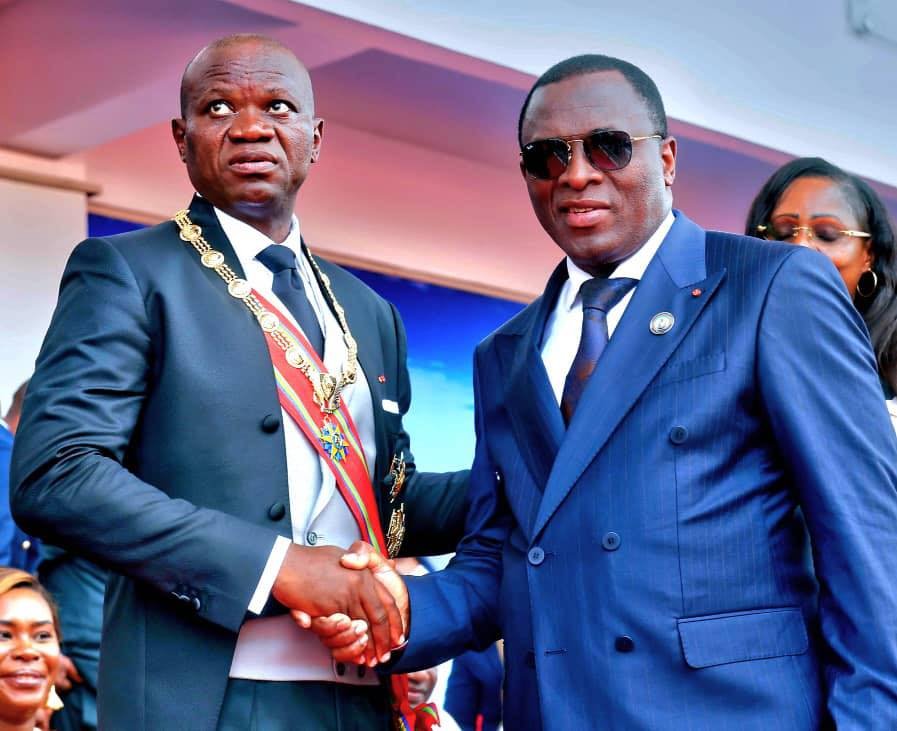 Investiture du Président du Gabon : Le couple Danho honoré