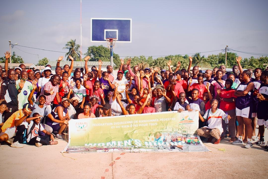CIV/Promotion du sport pour tous : Une randonnée dédiée aux femmes à Adiaké
