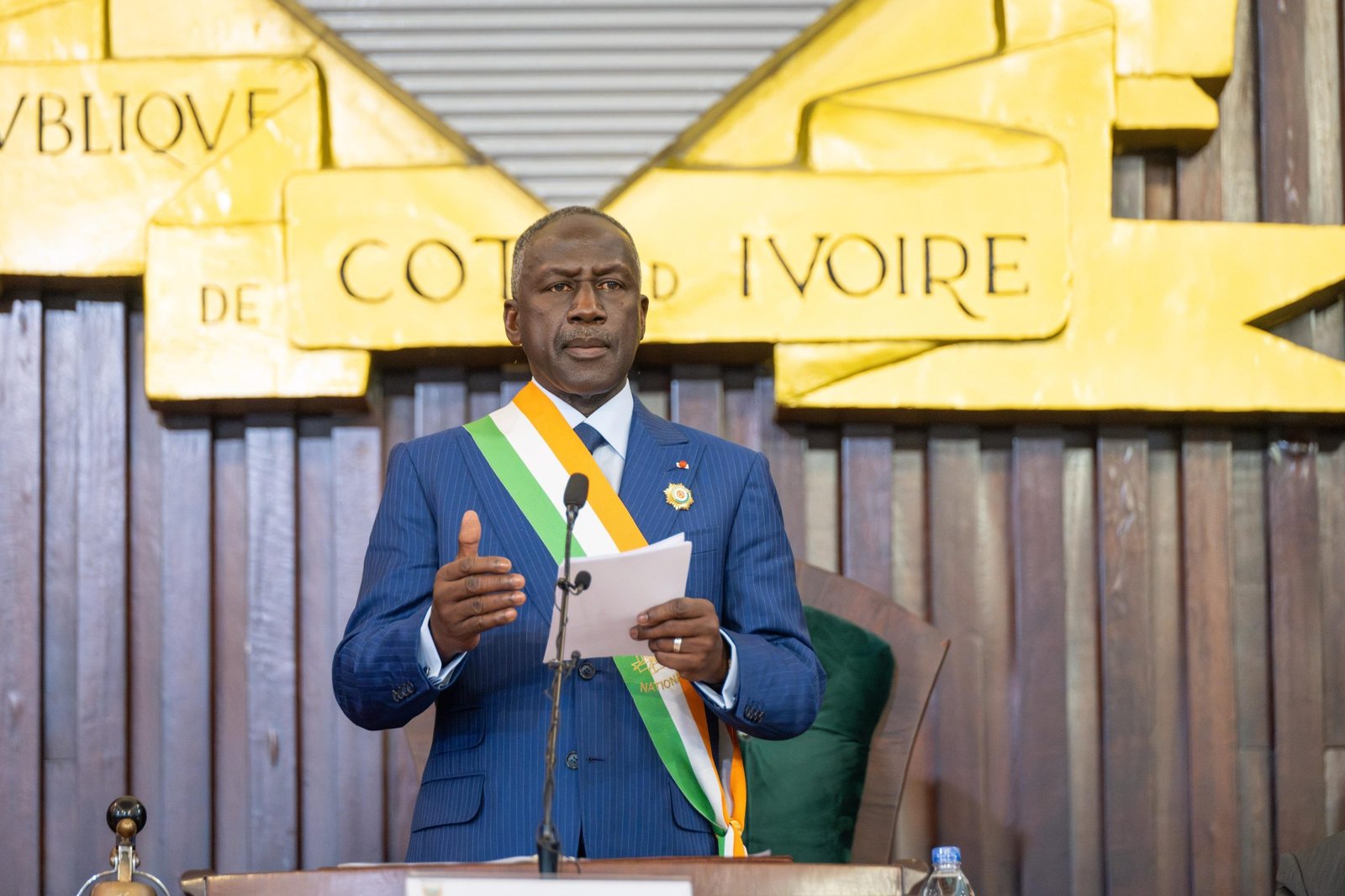 Assemblée nationale : Adama Bictogo appelle les parlementaires à être une force motrice au service de la paix et de la cohésion sociale