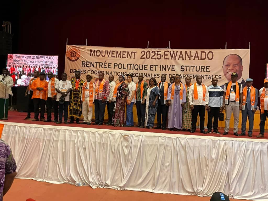 Présidentielle 2025 : le mouvement 2025 Ewan-ADO prepare le plébiscite de Alassane Ouattara dans le V Baoulé