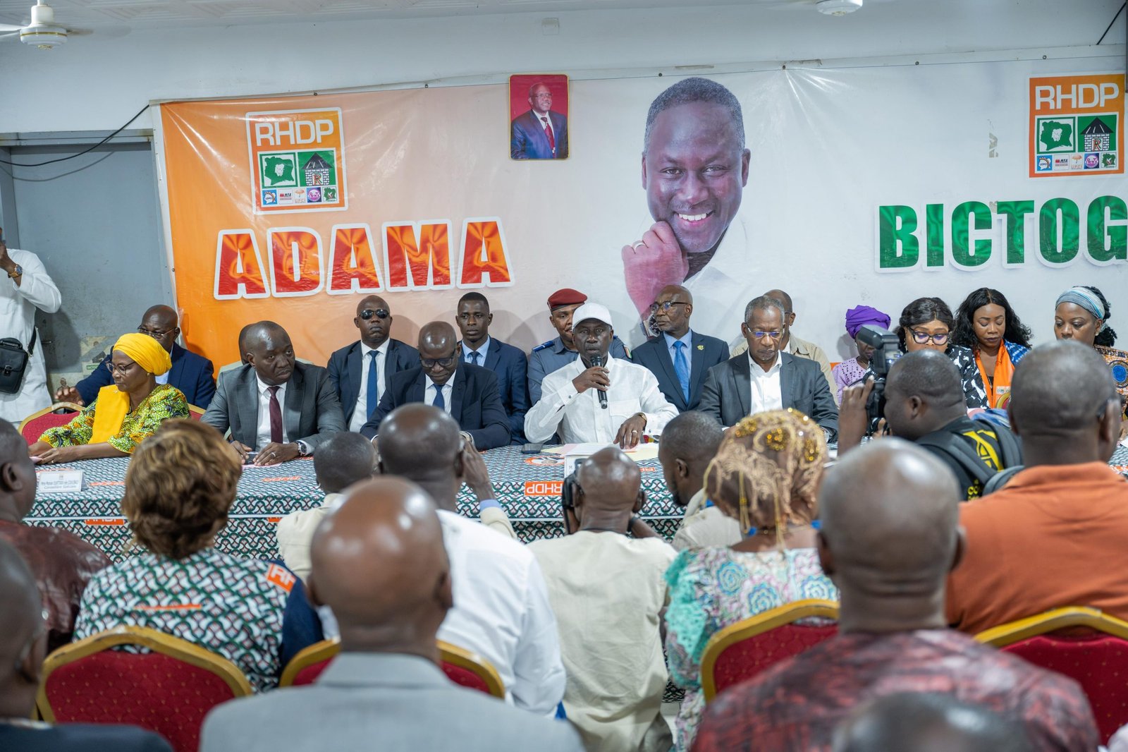 Présidentielle 2025 à Yopougon: Adama Bictogo prépare l’offensive électorale avec 558 comités locaux du RHDP