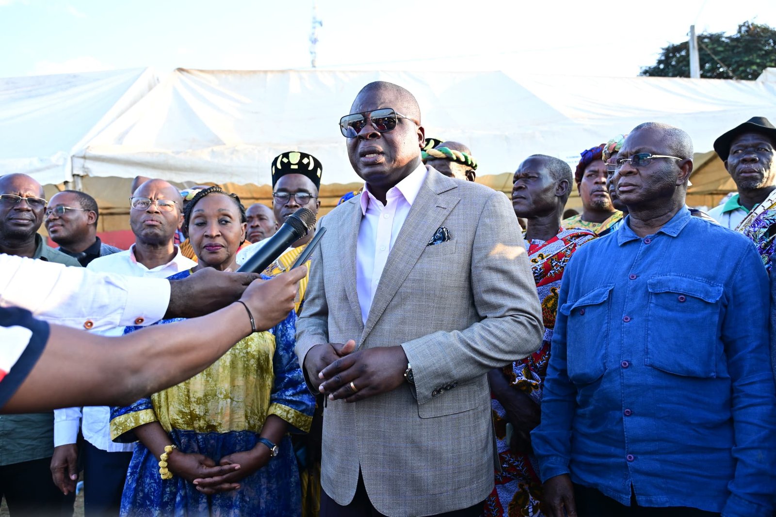 Présidentielle 2025/Amedé Kouakou (RHDP), depuis Toumodi : «On fait de la politique pour progresser, pas pour régresser»