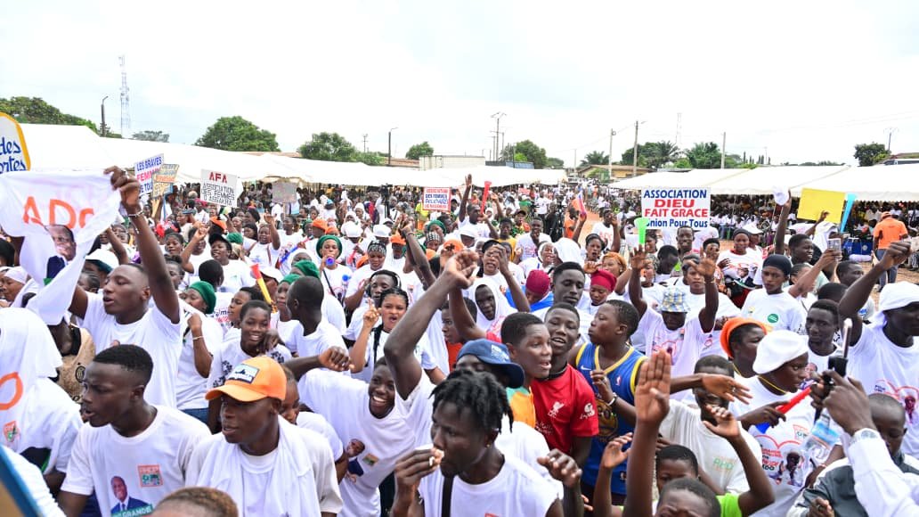 Campagne présidentielle à Toumodi: "Convaincu que le Bélier incarne désormais le progrès", N'dri Narcisse promet un coup "K.O" à Ouattara