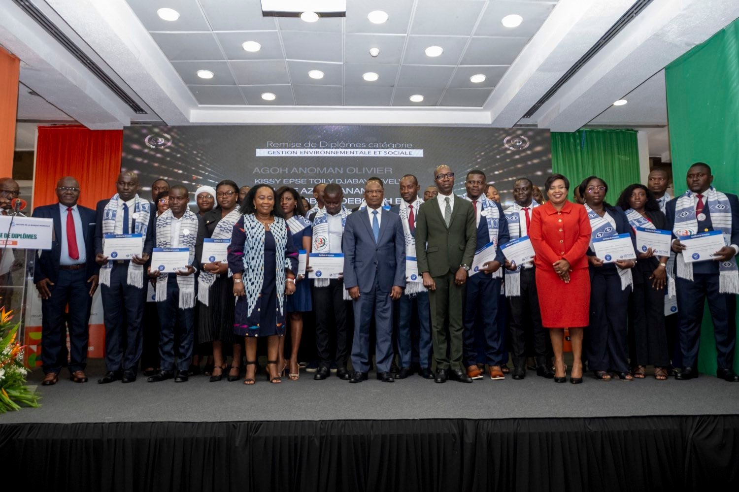 Côte d’Ivoire : 120 bénéficiaires du Projet PAGDS reçoivent leurs certificats de fin de formation