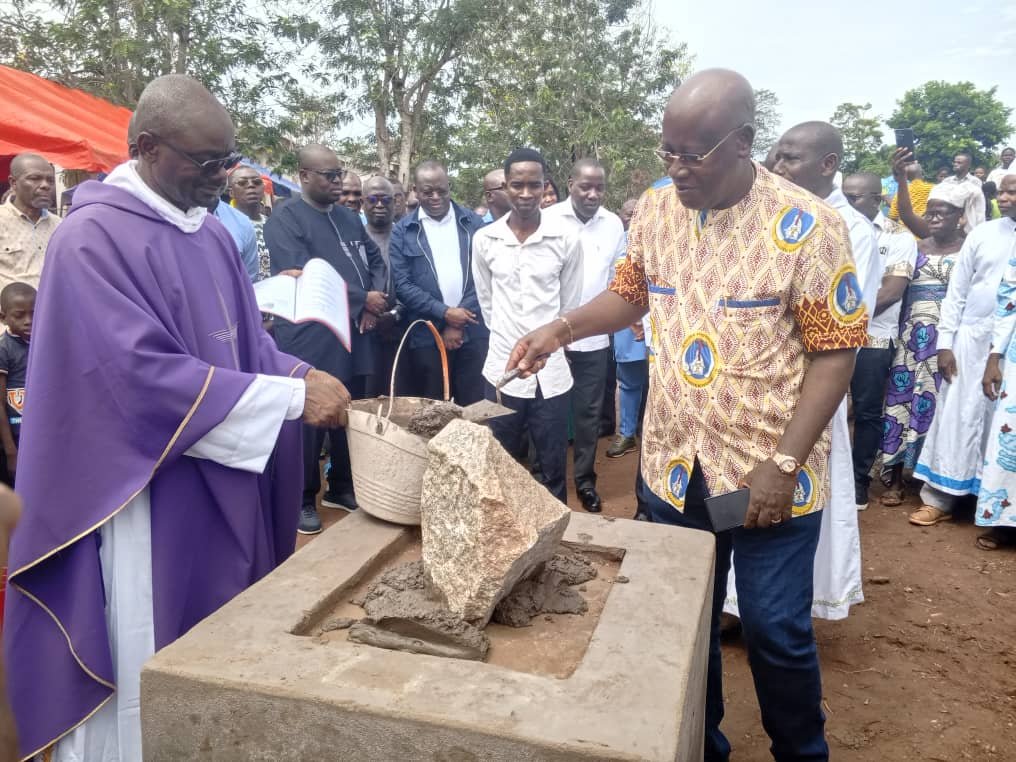 Dimbokro : Les travaux d’agrandissement et de modernisation de la chapelle catholique de Djangokro lancés