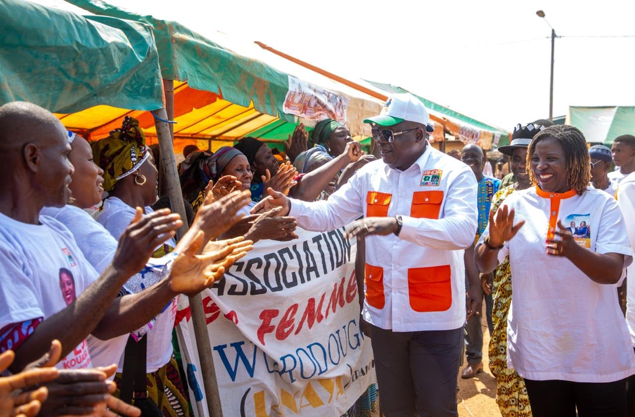 Législatives 2025 à Oumé : Amedé Kouakou apporte son soutien à la candidate RHDP, Kouassi Dja Flore