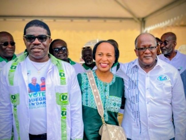 Côte d’Ivoire : Législatives à Grand-bassam, Yasmina Ouégnin sonne la mobilisation pour l’unité de l’opposition autour du ticket EDS–PDCI