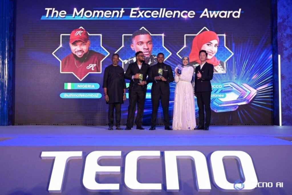 Les TECNO Glory Night Awards, coorganisés avec TikTok Live et la CAF, célèbrent les meilleurs influenceurs africains et l’esprit « Power Your Moment » lors de l’AFCON au Maroc