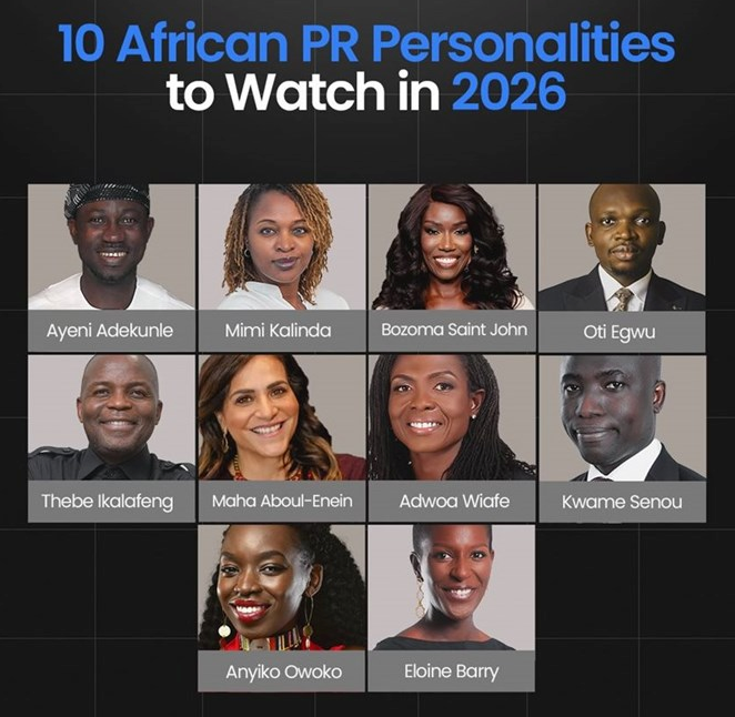 La CEO d’African Media Agency (AMA) nommée parmi les 10 personnalités RP à suivre en 2026