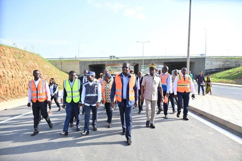 Côte d'Ivoire: Mobilité urbaine à Abidjan, la Y4 quasiment terminée, selon le ministre Hien Sié