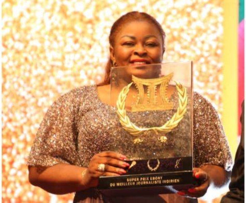 Côte d'Ivoire: Nuit des Ebony, Fatou Sylla, de Fraternité Matin désignée meilleure journaliste de l'année 2025