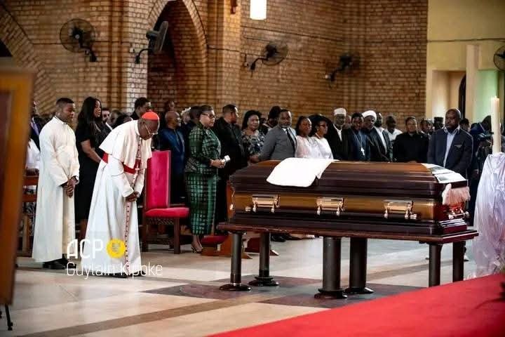 RDC/Obsèques de Roland-Gilbert Lumumba à Kinshasa: Le ministre Danho Paulin aux côtés de la famille