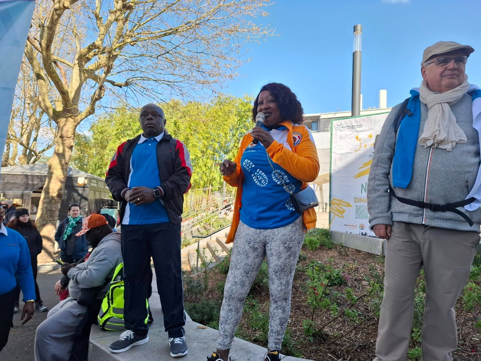 2ème édition de "Nos pas partagés" à Paris: Mission accomplie pour Marie Laure Essan et la CARP