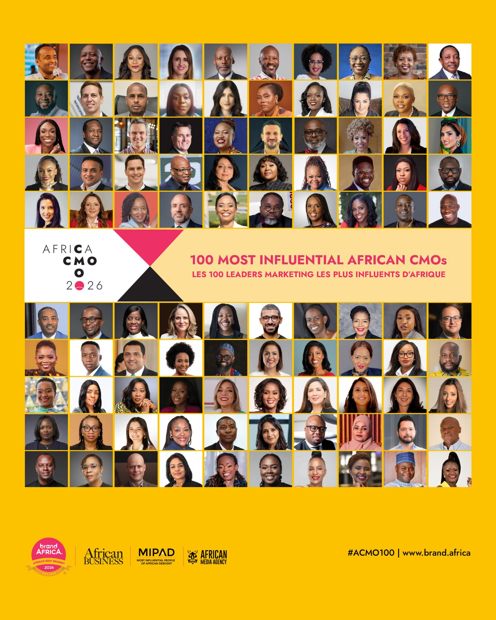 Brand Africa annonce l’inaugural Africa CMO 100