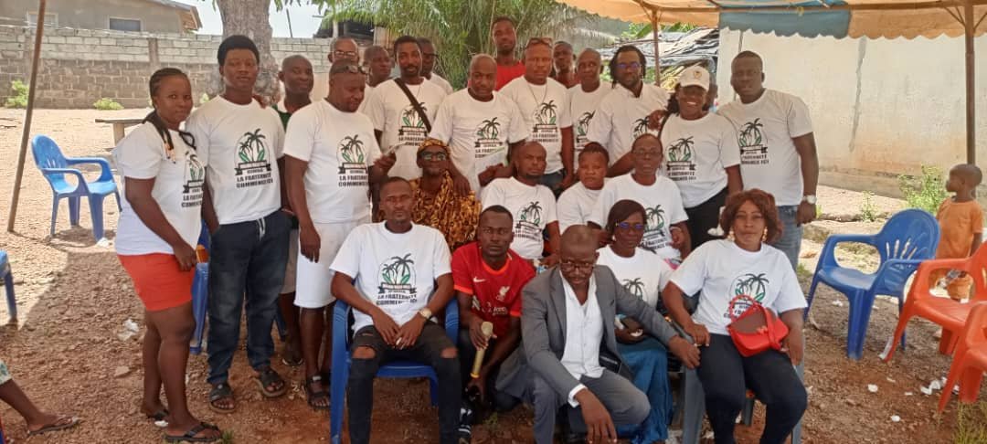 Chaine de solidarité à Belleville (Dimbokro): La mutuelle "Malibu Belleville" voit le jour