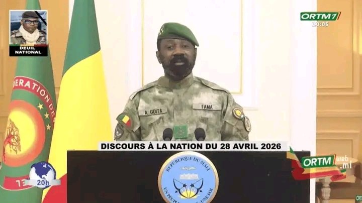 Mali : Attaques terroristes du 25 Avril, Assimi Goïta pointe des soutiens étrangers et appelle à l’unité nationale