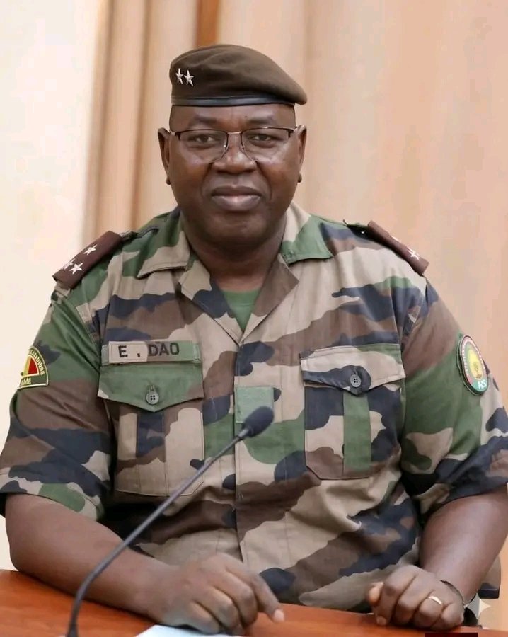 Mali : Elisée Jean Dao, Nouveau Chef d'Etat Major des Armées