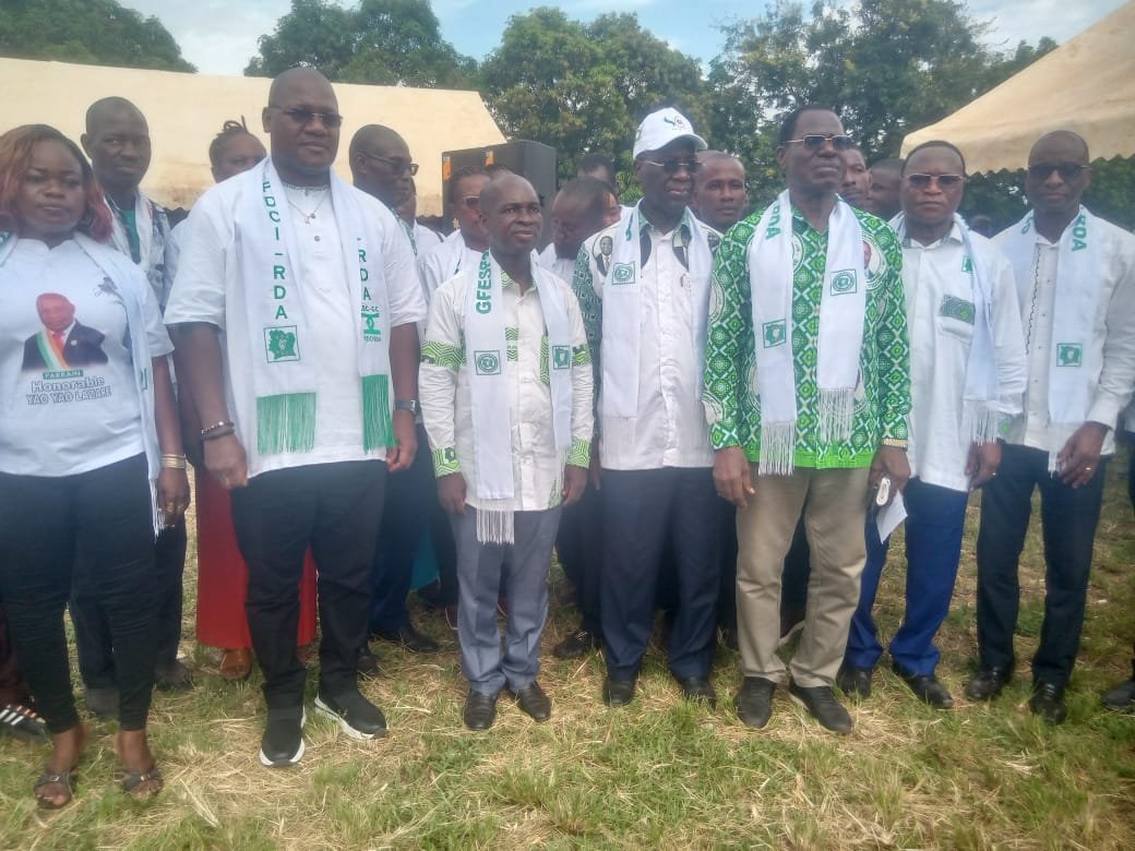 80ème anniversaire du PDCI-RDA : Niamien N'goran et Yao Yao Lazare rendent hommage à Jacques Aka, et invitent les militants à s'unir autour de Tidiane Thiam