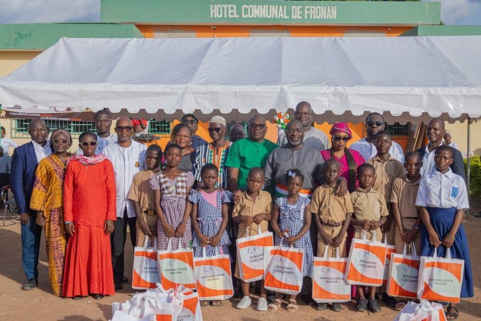 Fronan/Culture de l'excellence: Le maire Kinapara Coulibaly récompense les meilleurs élèves et enseignants