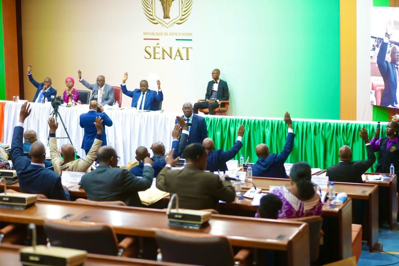 CIV/Sénat: Adama Coulibaly fait adopter 3 projets de loi devant la CAEF