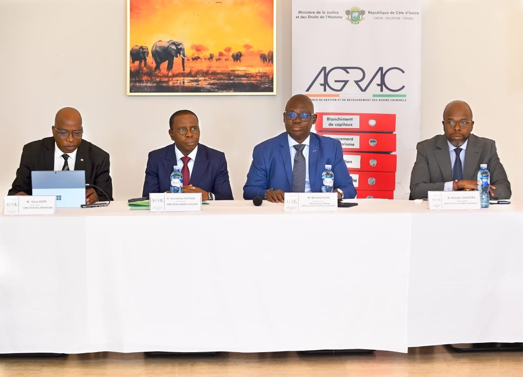 CIV/Enquêtes financières, saisies et confiscations des avoirs criminels: L'AGRAC outille les acteurs judiciaires de Bouaké