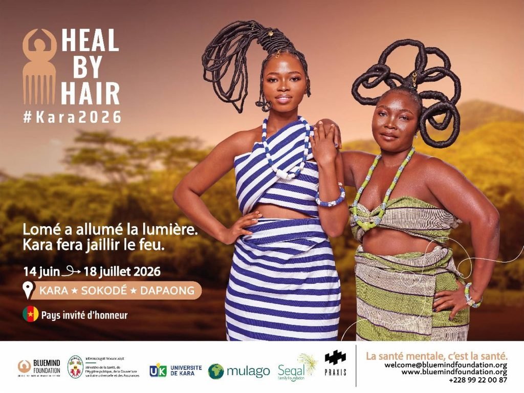 HEAL BY HAIR KARA 2026 : 300 COIFFEUSES FORMÉES EN SANTÉ MENTALE DANS LE NORD DU TOGO