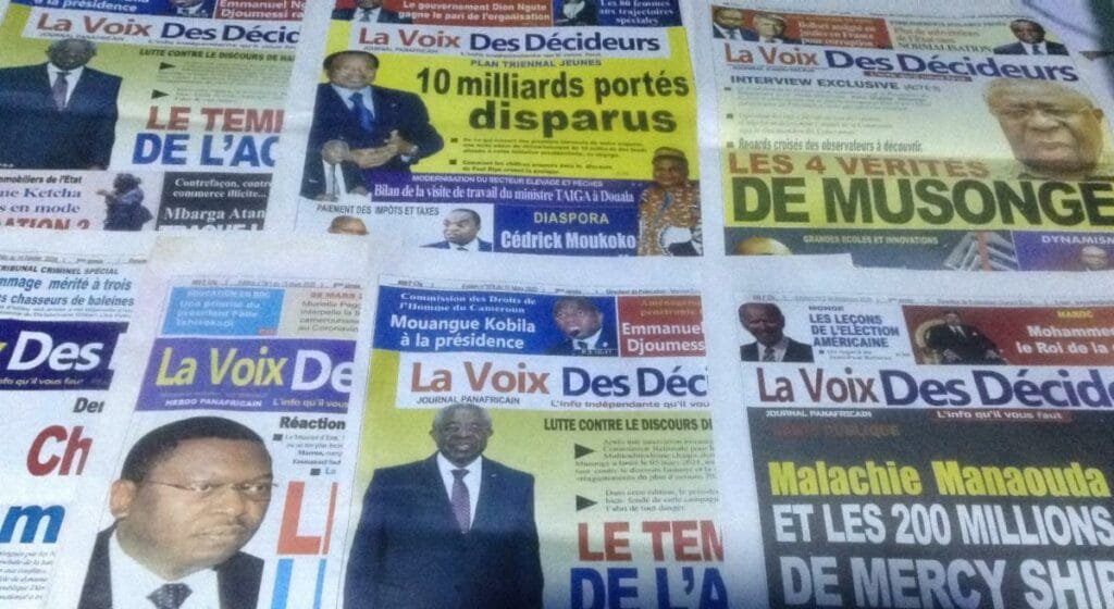 Cameroun – Acharnement judiciaire contre le journal La Voix Des Décideurs et Marcien Essimi￼