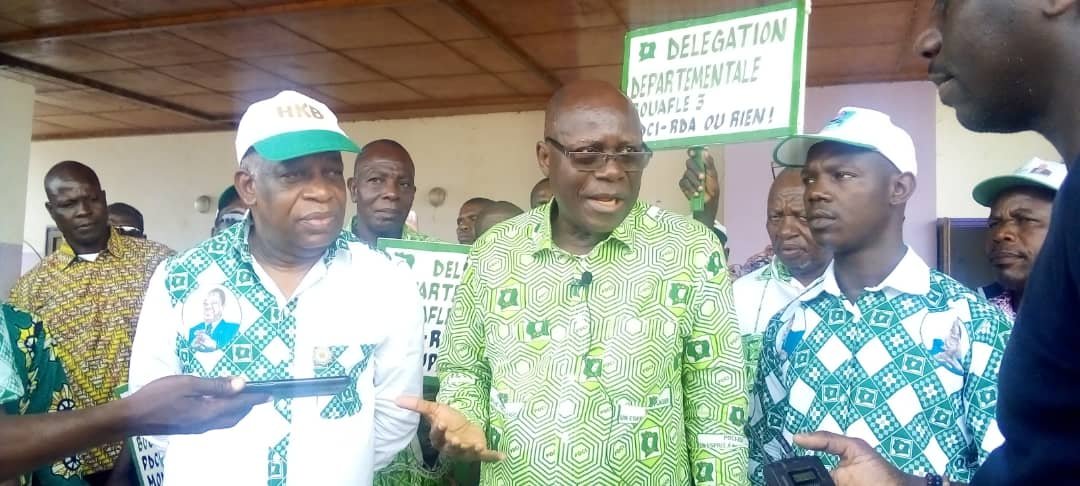 Depuis Bouaflé, Kouadio Isidore Yapi : «Nous connaissons la valeur du trône de Bouaflé pour le PDCI»