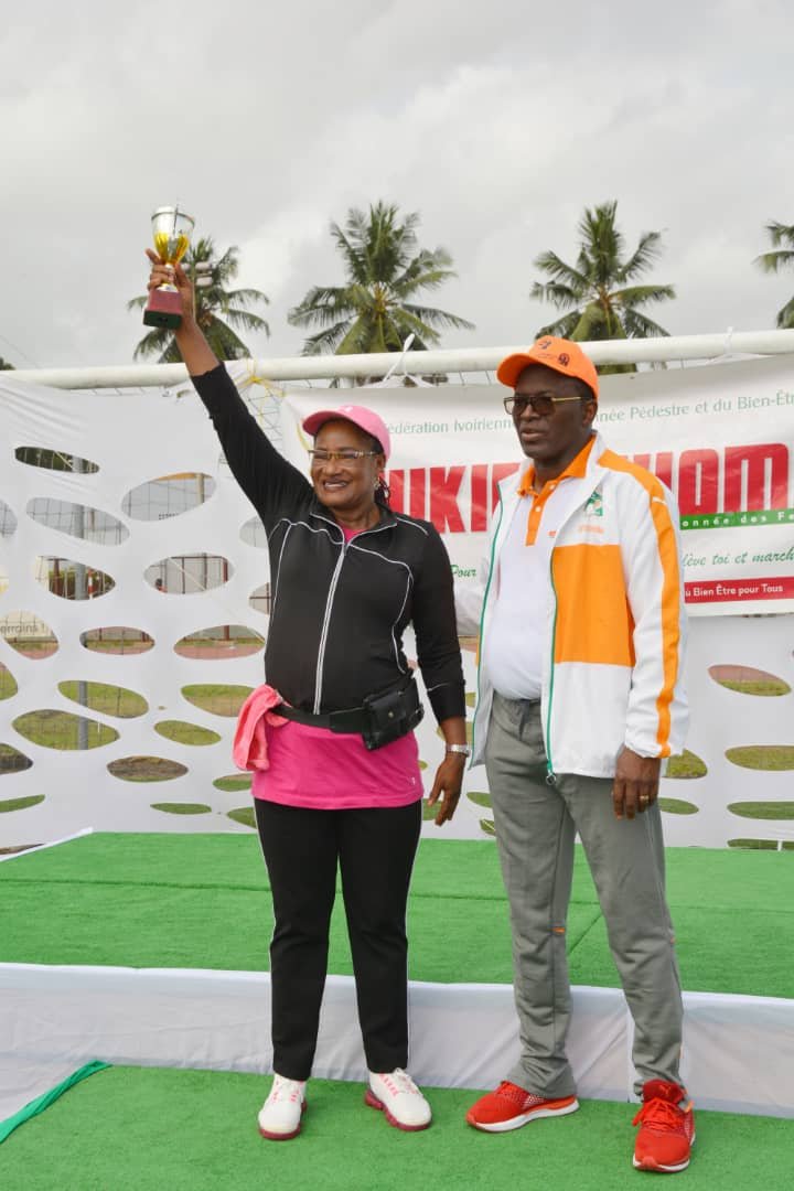 FIRAPE: Mme Sakanogo Soungbè désignée Hiking woman 2022