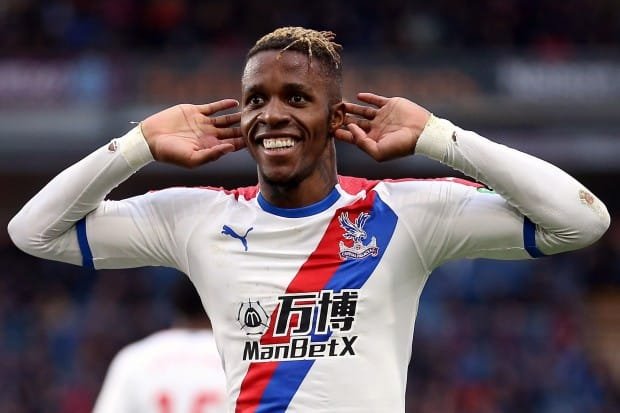 Football : L’Ivoirien Wilfried Zaha, meilleur milieu offensif dans le 11 africain de la semaine