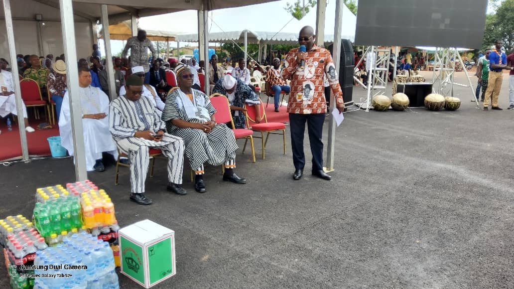 5e jour des obsèques de Bédié Marcellin: La Zone Nord de la Côte d’Ivoire et des royaumes ghanéens font d’importants dons