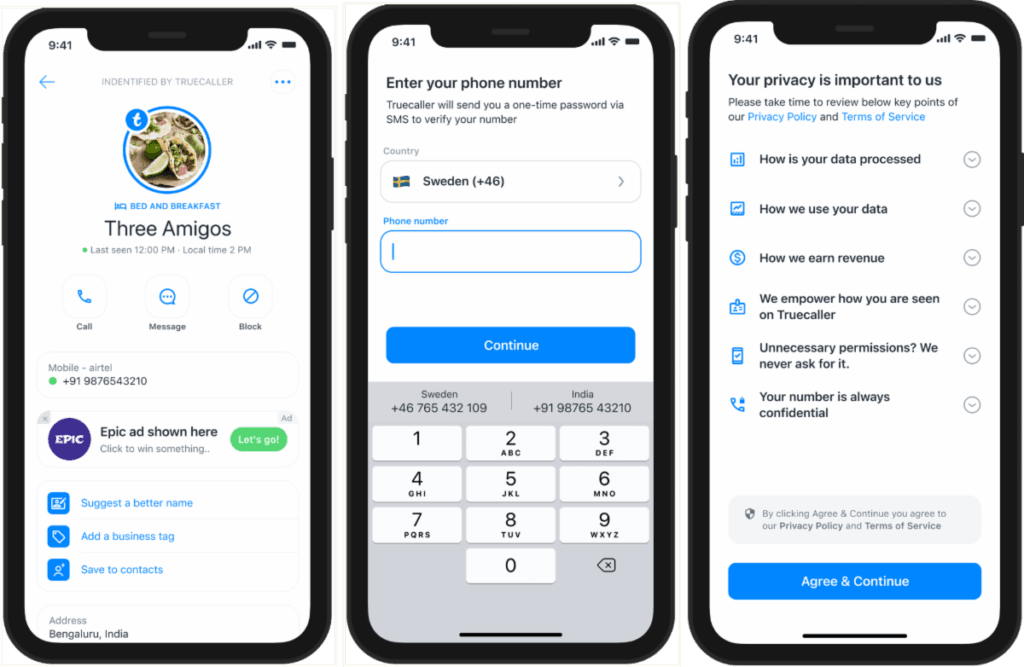 Truecaller dévoile une application iOS extrêmement performante