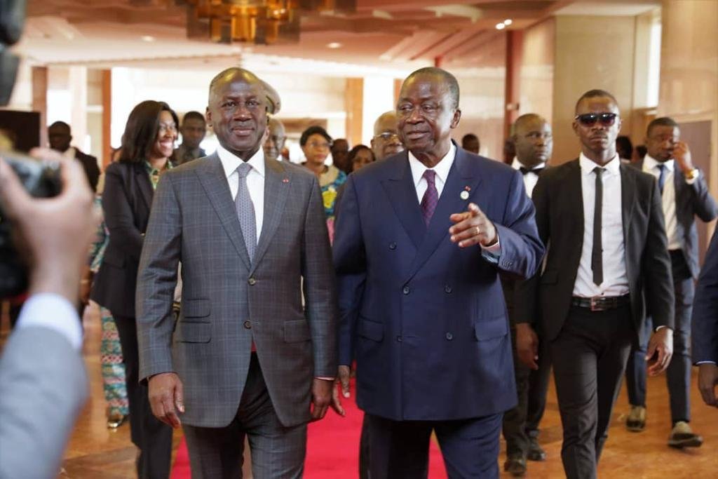 Yamoussoukro: Bictogo et Ahoussou veulent que le Sénat et l’Assemblée demeurent dans une complicité intelligente