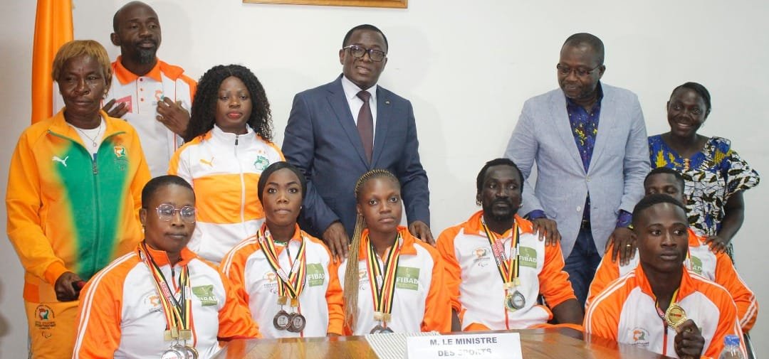 Compétitions internationales: Danho Paulin transmet les encouragements du président Ouattara à 22 nouveaux médaillés