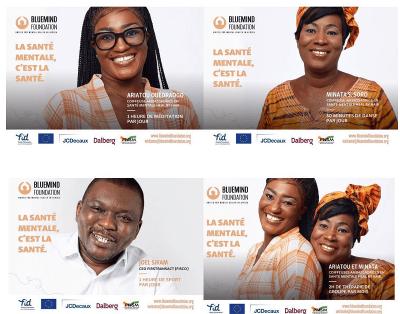 Bluemind Foundation lance une campagne de sensibilisation panafricaine sur la santé mentale d’une ampleur inédite à Abidjan, Douala et Yaoundé. 