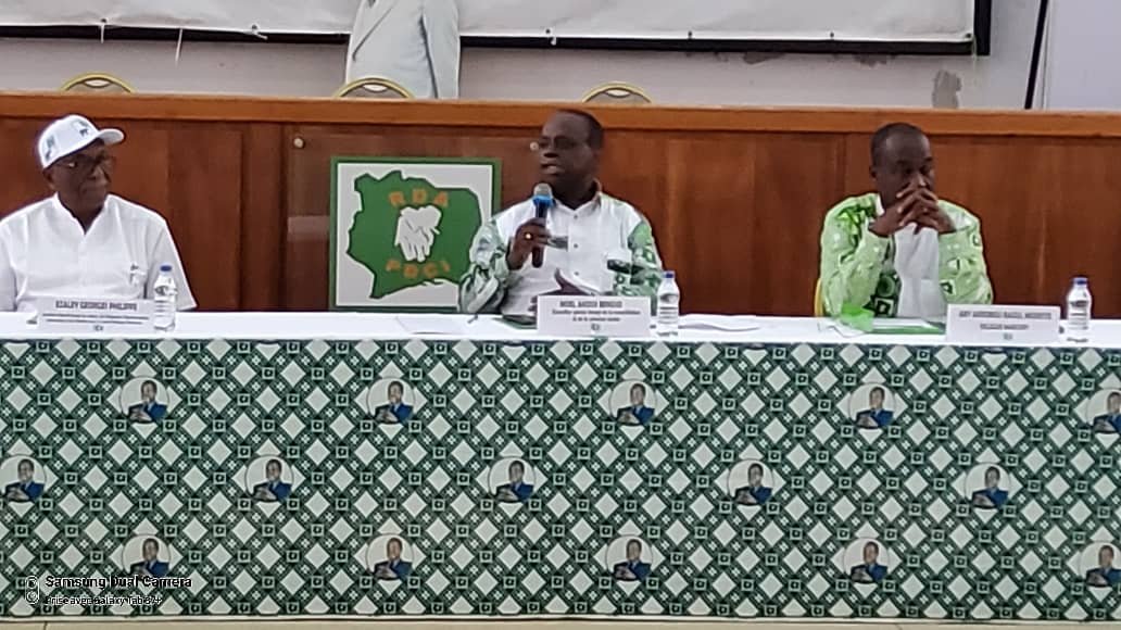 PDCI/Gestion des conflits, cohésion sociale et  victoire aux élections: Akossi Bendjo veut renforcer les capacités des délégués avec une matrice d’actions