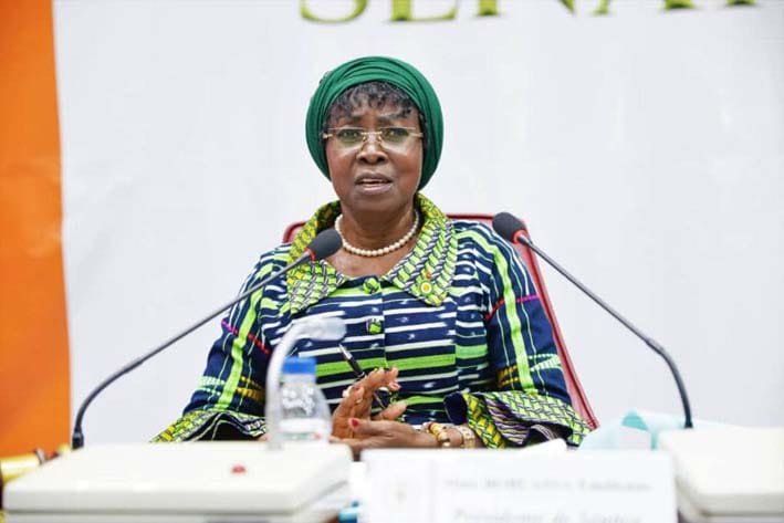 Adoption des projets de loi/Bobi Assa Émilienne (VP): «Le Sénat fait tout pour mériter la confiance des ivoiriens»