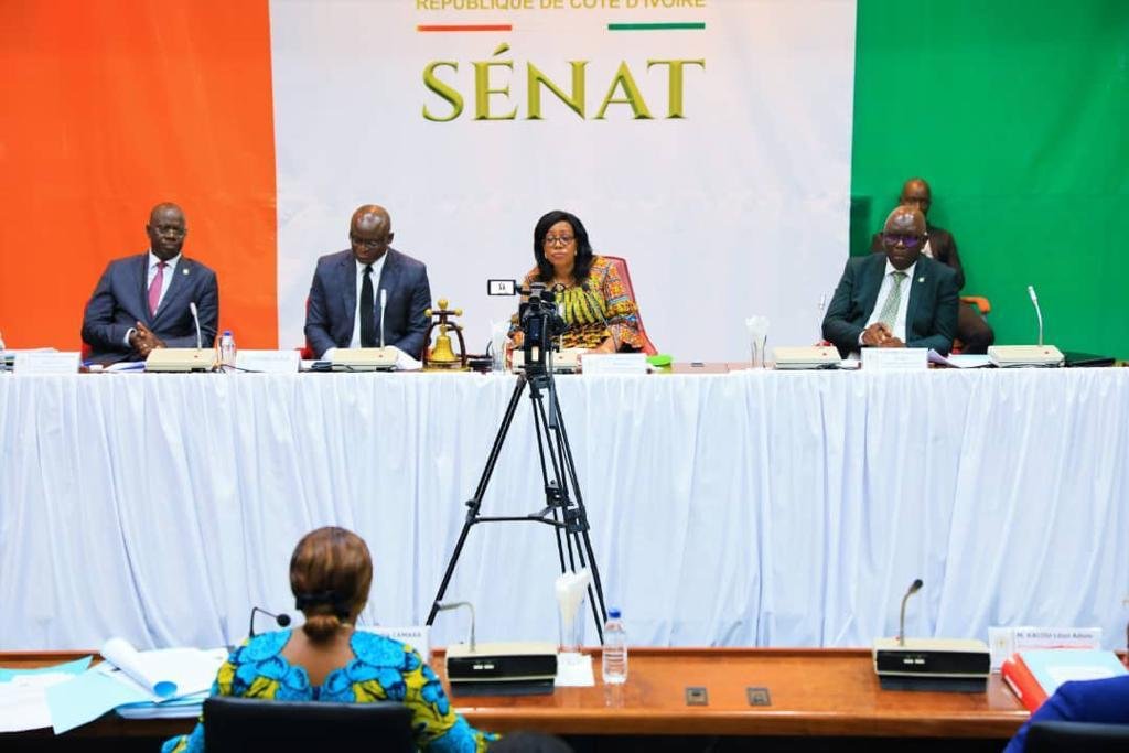 Côte d’Ivoire: 5 projets de loi de ratification de Conventions passent 5/5 devant le Sénat