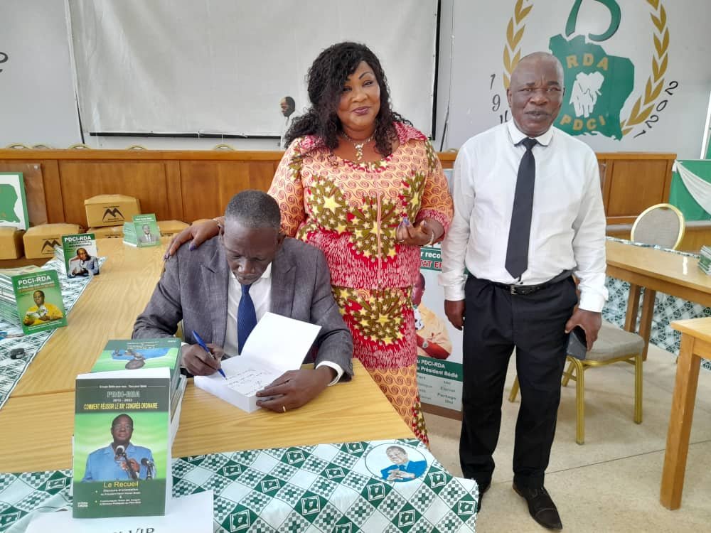 Vie du PDCI-RDA : Gnamien Yao sort un livre pour "réussir le 13<sup>e</sup> Congrès"