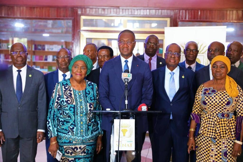 Sénat: Le Groupe parlementaire Pdci dénonce le faible niveau de réalisation des indicateurs de performances d’un ministère