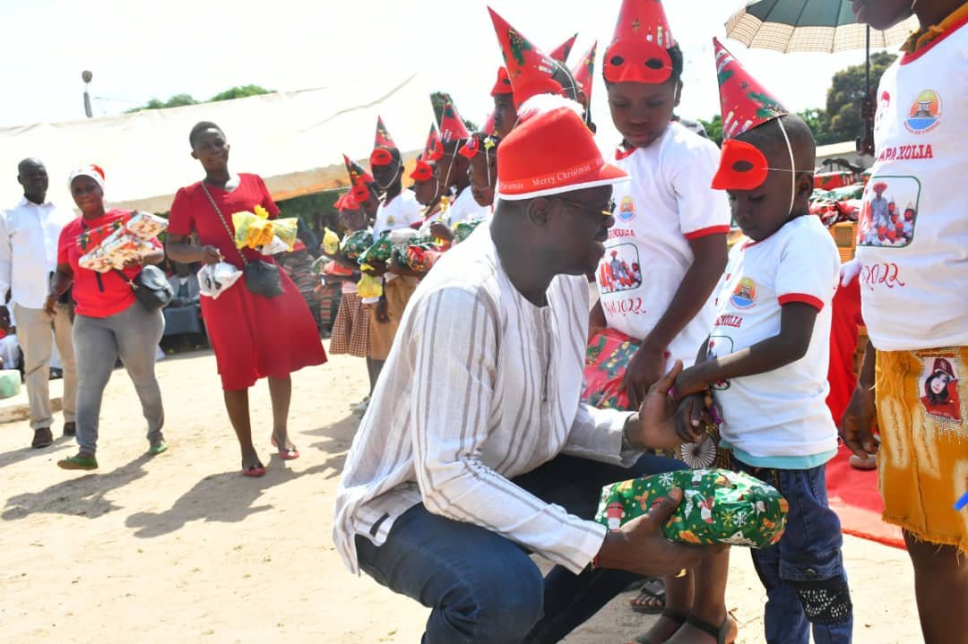 Noël 2022 dans l’Iffou: 5.000 enfants des 4 départements honorés par le président Traoré Adam-Kolia