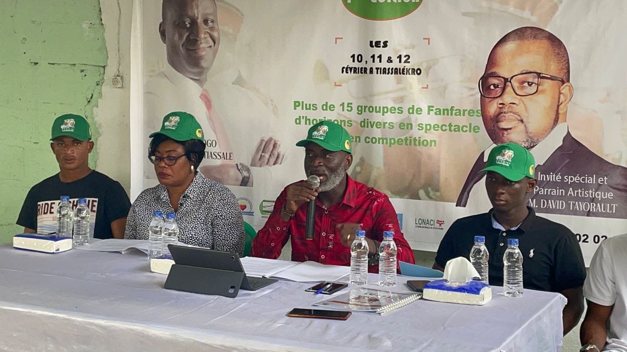 Côte d’Ivoire : Tiassalé a son premier festival des fanfares, Wilfried Koffi explique