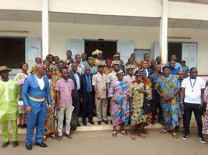 Yamoussoukro: Le nouveau Sous-préfet central présenté aux populations engage la jeunesse