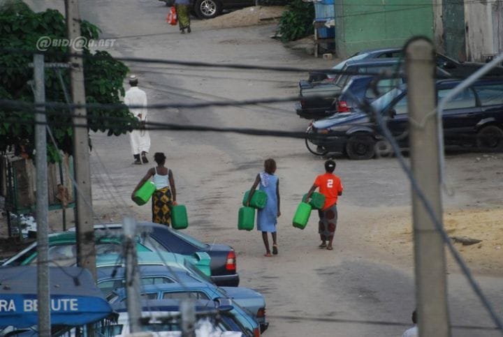 Abidjan-Yopougon: L’eau, source de vie, ne coule plus dans les robinets de certains quartiers