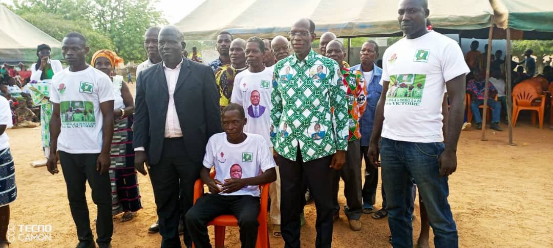 Rentrée politique à Bouaflé 2 (Ayaou Sud): le PDCI-RDA débout pour la victoire aux prochaines élections dans la Marahoué