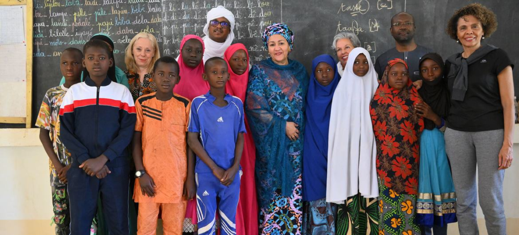 Au Niger, la numéro 2 de l’ONU salue des politiques éducatives audacieuses