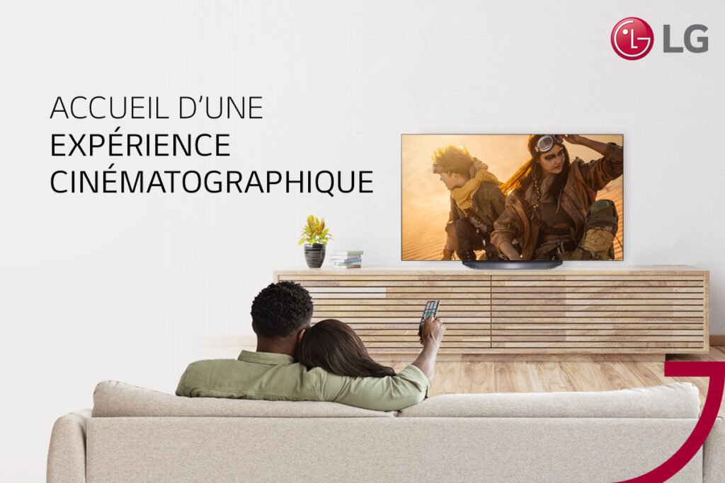 Une expérience immersive Et cinématographique avec la télévision LG