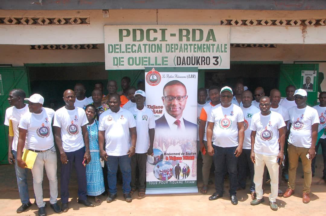 Ouellé (IFFOU) : Le président Patrice Yao (LBR) "vend" Tidjane Thiam aux militants du PDCI-RDA