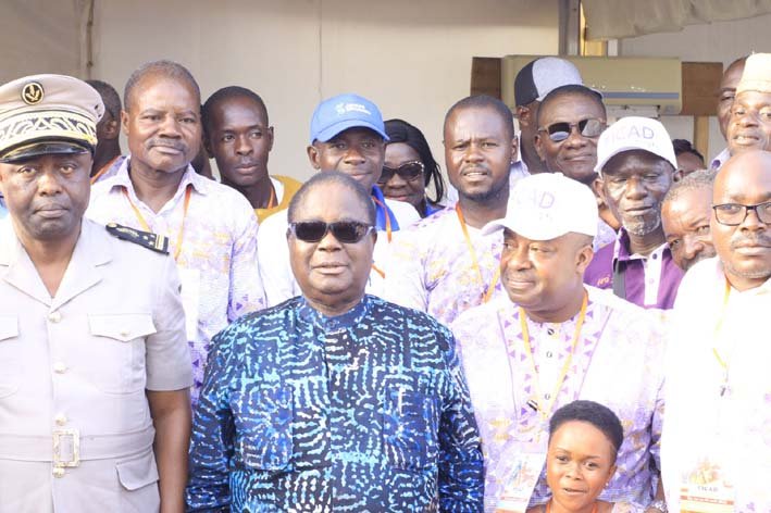FICAD-18: Le président Bédié, de retour à Daoukro, rend visite aux festivaliers